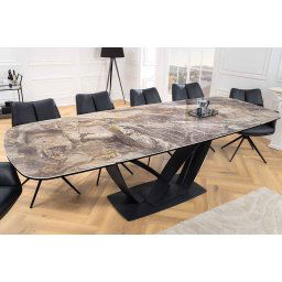 LuxD Rozťahovací keramický stôl Vallerina 180-220-260 cm taupe
