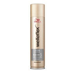 Wellaflex Wella Flex Hair Spray Shine & Hold Ultra Strong lak na vlasy 250 ml