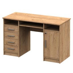 Kondela PC stôl, 123x55cm, dub artisan, B9 NEW