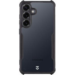 Tactical Quantum Stealth Kryt pre Samsung Galaxy S25 Clear/Black