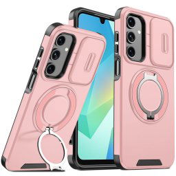 OEM Camslide Stand obal, Samsung Galaxy A16, ružový