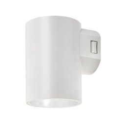 Rabalux Biele fasádne LED svietidlo Urfa Round 9W IP65 CCT 77161