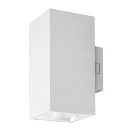Rabalux Biele fasádne LED svietidlo Urfa Cube 18W IP65 CCT 77164