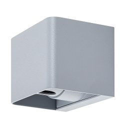 Rabalux Šedé fasádne LED svietidlo Hallstatt 10W IP54 77170