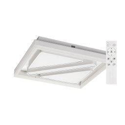Rabalux Biele stropné LED svietidlo Gremin hranaté 400x400mm 73W CCT s DO 71111