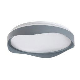 Rabalux Šedé stropné LED svietidlo Israh 380mm 24W 71250