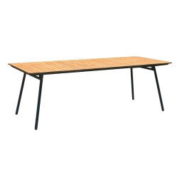 Norddan Dizajnový záhradný stôl Acevedo 220 cm teak