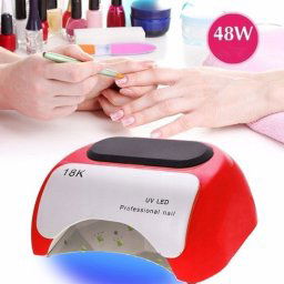 UV lampa Prosfessional nail UV LED 48W timer + senzor Zlatá