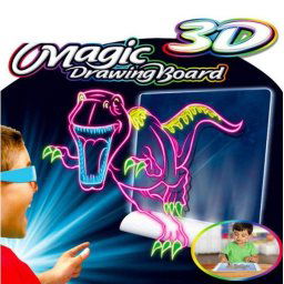 Magická kresliaca 3D tabuľka DINO