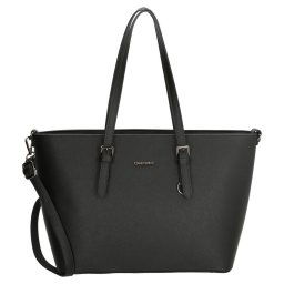 Čierna veľká shopper kabelka na rameno „Misty“