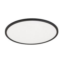 Rabalux Čierne stropné LED svietidlo Ezio 240mm 15W stmievateľné 71155