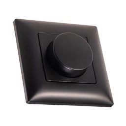 T-LED DimLED bezdrôtový ovládač nástenný čierny 1-kanálový 069104