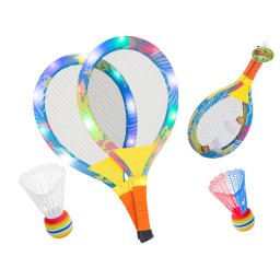 LED Svietiace tenisov rakety s 2 pkami