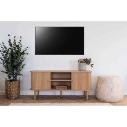 Norddan Dizajnový TV stolík Yanenowi 113 cm borovica