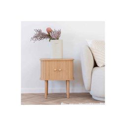 Norddan Dizajnový odkladací stolík Yanenowi 40 cm borovica