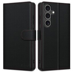 Tech-Protect Wallet RS knižkové puzdro na Samsung Galaxy S25, čierne