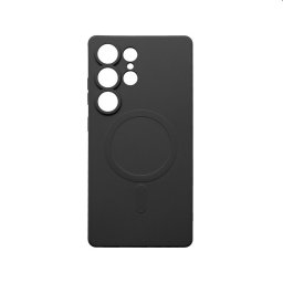 MobilNET silikónové puzdro pre Samsung Galaxy S25 Ultra, čierne (MagFiber) PGU-6262-SAM-S25UL