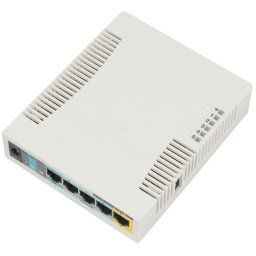 MIKROTIK RouterBOARD 951Ui-2HnD + L4 (600MHz, 128MB RAM, 5xLAN switch, 1x 2,4GHz, plastic case, zdroj) RB951Ui-2HnD