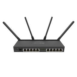 MIKROTIK RouterBOARD 4011iGS+5HacQ2HnD-IN + L5 (1,4GHz; 1GB RAM, 10xGLAN, 1xSFP+, LCD, desktop, power supply) RB4011iGS+5HacQ2HnD-IN