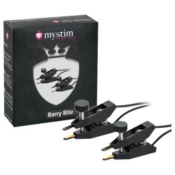 mystim - elektro stimulcia klipsy na bradavky - 2 kusy