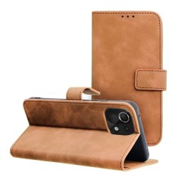 Part Tender púzdro, Xiaomi Mi 11 Lite 5G / Mi 11 Lite LTE (4G), hnedé