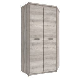 Kondela Rohová skriňa 2D, gaštan nairobi, JESI NEW