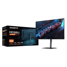 GIGABYTE LCD MO32U GAMING Monitor 32" UHD 3840x2160, QD-OLED, 165Hz, Speakers, KVM USB, USB-C, 2xHDMI, DP MO32U