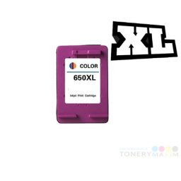 Náplň HP CZ102AE no. 650 XL Color - renovovaná atramentová náplň