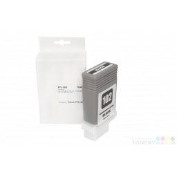 Náplň Canon PFI-102Bk Black - renovovaná náplň