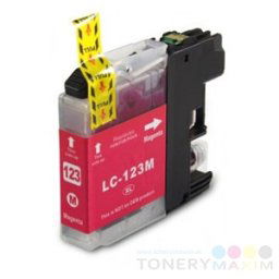 Náplň Brother LC-123 XL Magenta - alternatívna atramentová náplň