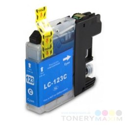 Náplň Brother LC-123 XL Cyan - alternatívna atramentová náplň