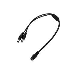 Kábel pre LED pásik rozbočovací - 2x vidlica, zásuvka