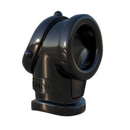 Pipedream Fantasy C-Ringz - Cock Pipe with Ball Stretcher Black