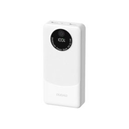 Dudao K12 Power Bank 10000mAh 2x USB / USB-C 22.5W, biely