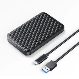 Orico 2520C3-V1 externý box pre HDD/SSD 2.5'' USB-C, čierny