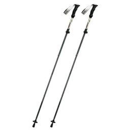 Qunature Nordic Walking trekingové palice 110 - 130 cm, hnedé
