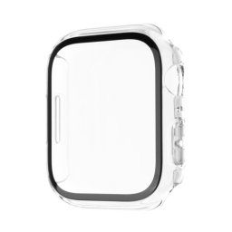 FIXED Pure ochranné púzdro s temperovaným sklom pre Apple Watch 44 mm, číra FIXPUW-434