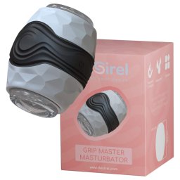Desirel Grip Master - masturbtor pre muov - siln stisk - siv