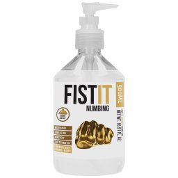 Shots FistIt Numbing Water Based Lubricant Pump (500ml)