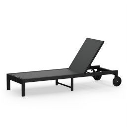 Blumfeldt Lucca Lounge ležadlo, nosnosť 120 kg, 5-stupňové, vodoodpudivé