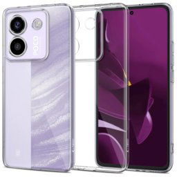 Tech-Protect FlexAir kryt na Xiaomi Poco M7 Pro 5G, priesvitný