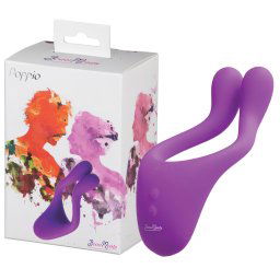 BeauMents Doppio - dobjac, 3-motorov prov vibrtor (fialov)