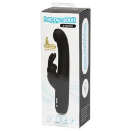 Happyrabbit G-Spot Slim - vibrtor (ierny)