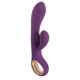 You2Toys - vibrtor s rabbit stimulciou klitorisu - nabjaten - fialov