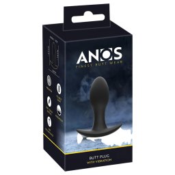 ANOS - vibran mas prostaty - vodotesn, nabjaten - ierny