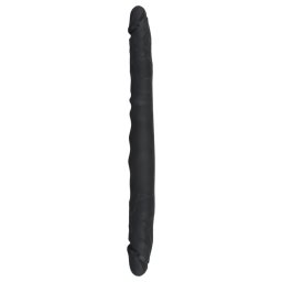 Bad Kitty - dvojit dildo - silikn - ierne