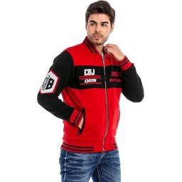 Mikina Cipo & Baxx CL500 red