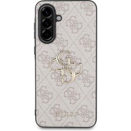 Guess PU 4G Metal Logo Zadný Kryt pre Samsung Galaxy A56 5G Pink