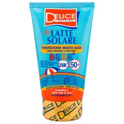 Delice Solaire Bebé Latte Solare Mlieko na opaľovanie pre deti - pre citlivú a jemnú pokožku OF50+ UVA&UVB 100 ml