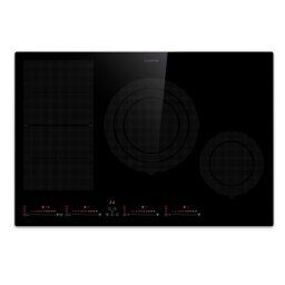 Klarstein Masterzone 77 Hybrid, indukčná varná doska, max. 7200 W, vstavaná, 4 Flex zóny, technológia ThermoBoost, Smart Flex